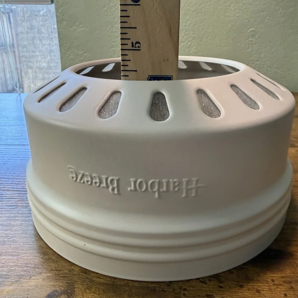 Harbor‎ Breeze White Motor Housing Cover Canopy Ceiling Fan Replacement Part NEW